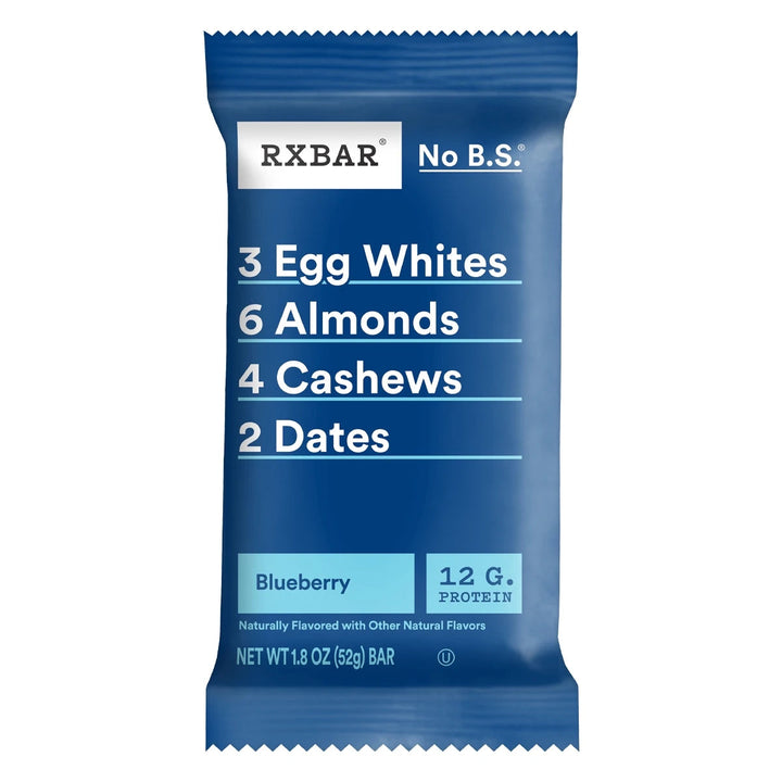 Blueberry Protein Bar, 12g Protein | 12-Count Box | RXBAR