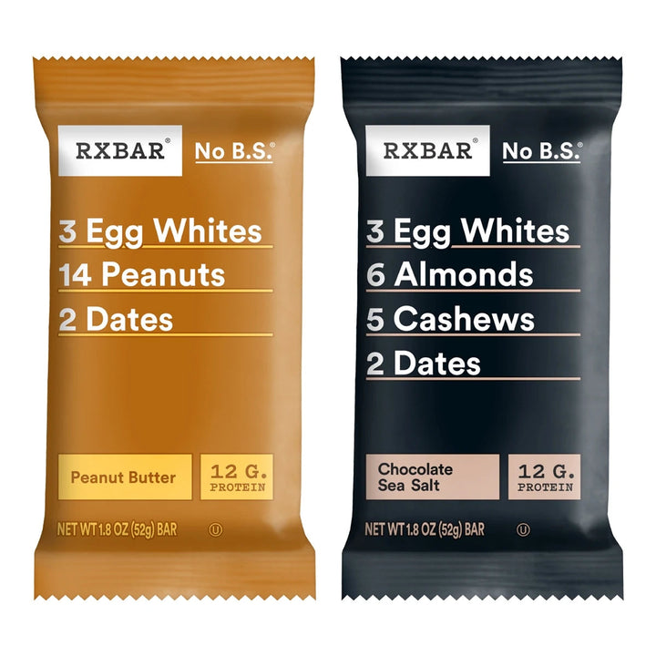 Chocolate Sea Salt + Peanut Butter Bundle | 24 Protein Bars | RXBAR