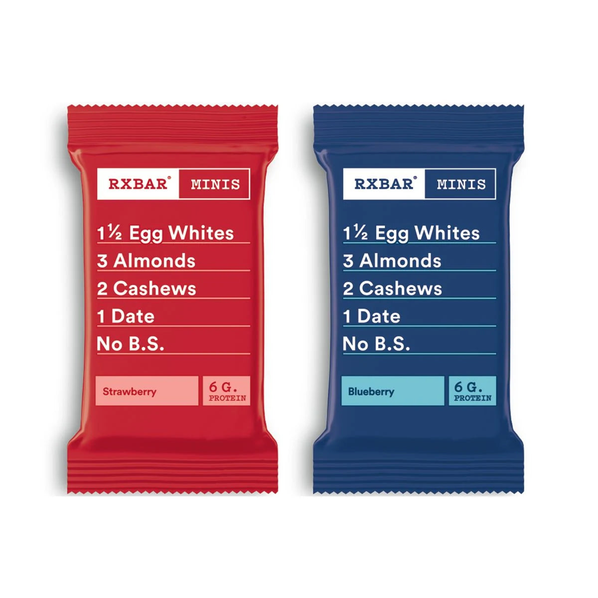 Strawberry & Blueberry Minis, 6g Protein per Bar | RXBAR